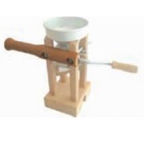 Houten handgreep voor Eschenfelder muesli machines