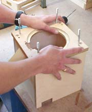 molenbouw bodem centreren